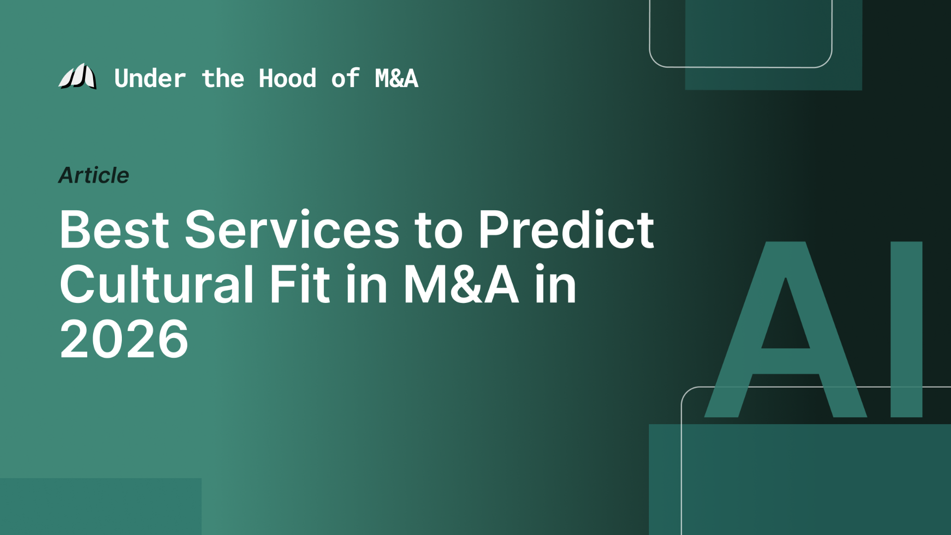 Best Services to Predict Cultural Fit in M&A in 2026
