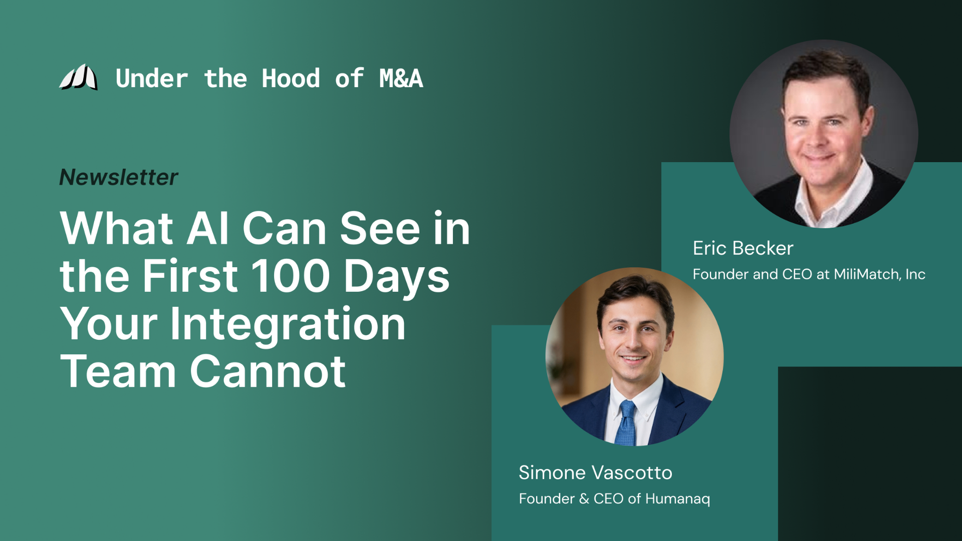 What AI Can See in the First 100 Days Your Integration Team Cannot