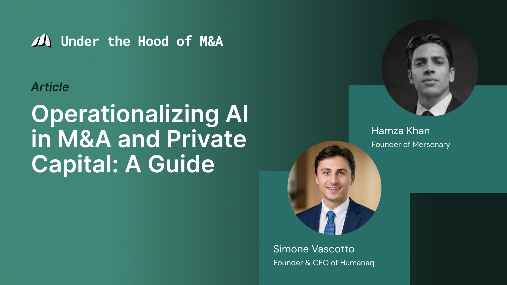 Operationalizing AI in M&A and Private Capital: A Guide