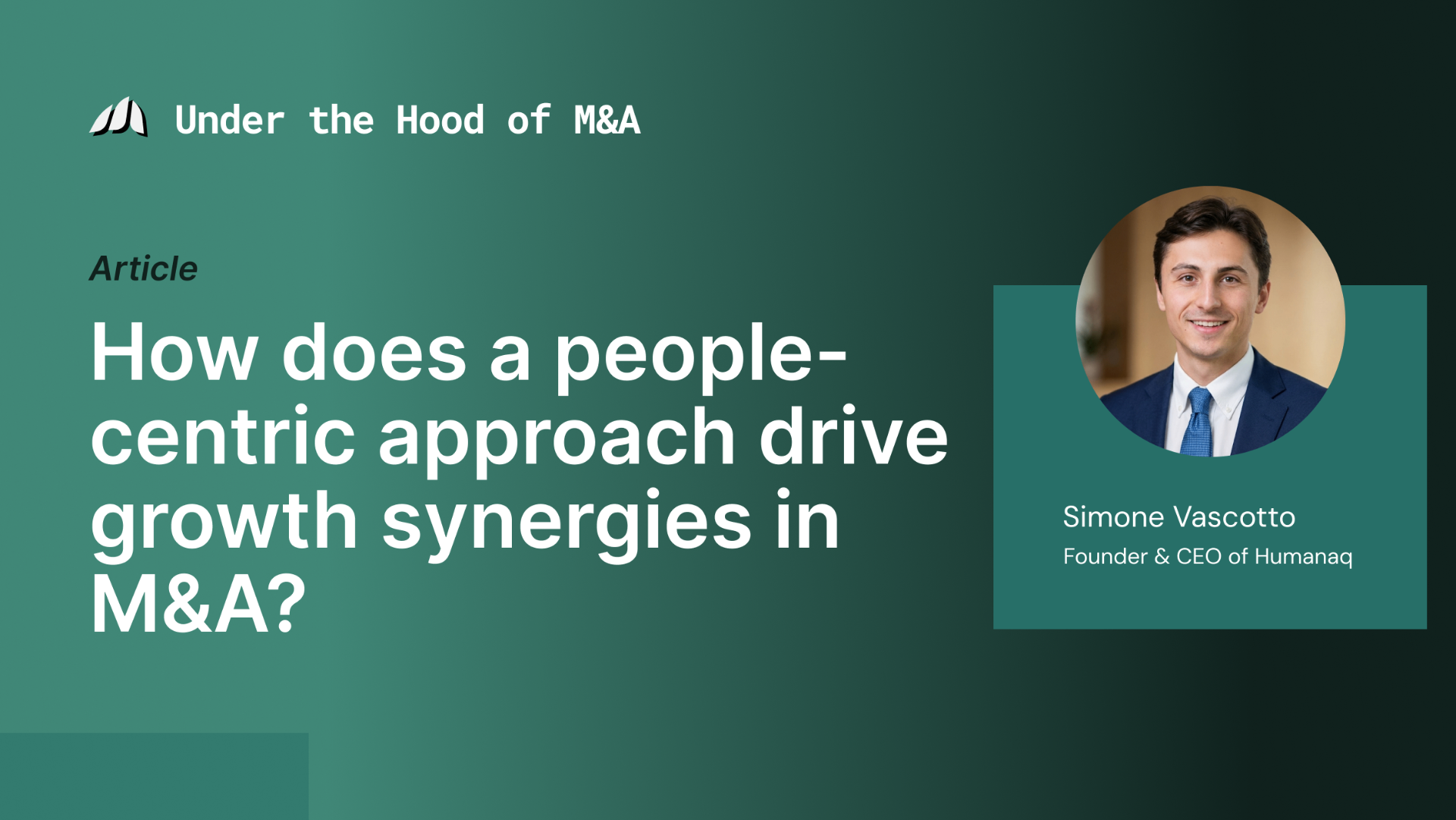 How Does a People-Centric Approach Drive Growth Synergies in M&A?