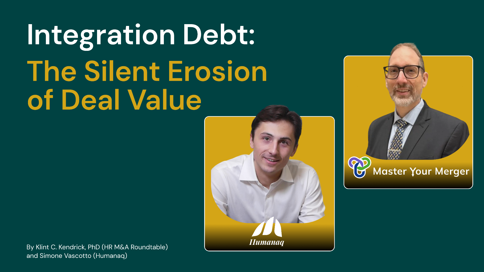 Integration Debt: The Silent Erosion of Deal Value