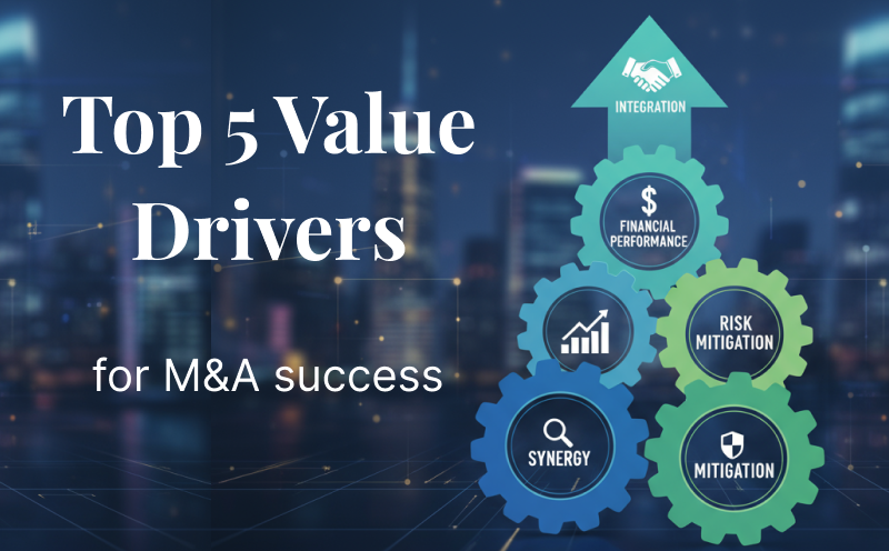 Top 5 Value Drivers for M&A Success